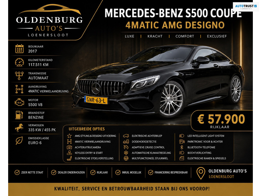 Mercedes-Benz S-Klasse Coupé S 500 4Matic AMG Designo 40651689-0.jpg | Auto rijser